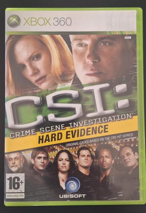 CSI: Hard Evidence – Xbox 360 ️, Spelcomputers en Games, Games | Xbox 360, Zo goed als nieuw, 1 speler, Vanaf 16 jaar, Ophalen of Verzenden