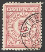 Nederland Postbewijszegel 6 gestempeld 1884, Postzegels en Munten, Postzegels | Nederland, Verzenden, T/m 1940, Gestempeld