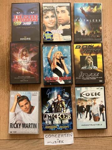 DVD's muziek en concerten beschikbaar voor biedingen