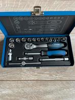 Hyundai doppenset 20-delig – Nieuw – 1/4” – Metalen koffer, Verzenden, Nieuw