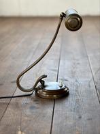 Art-Deco koperen lamp, pianolamp, tafellamp, Antiek en Kunst, Antiek | Lampen, Ophalen of Verzenden