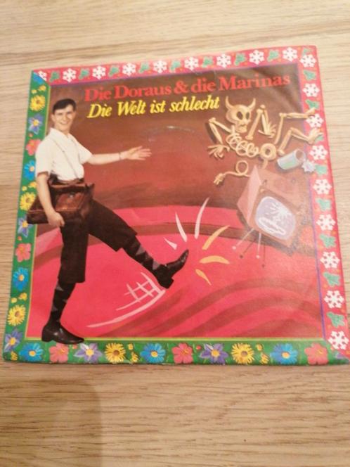 Doraus & die marinas/die welt ist schlecht, Cd's en Dvd's, Vinyl Singles, Gebruikt, Pop, Ophalen of Verzenden
