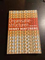 Henry Mintzberg - Organisatiestructuren, Boeken, Ophalen of Verzenden, Zo goed als nieuw, Henry Mintzberg, Nederlands