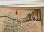 Fraaie Antieke ingekleurde landkaart provincie Utrecht 1744, Boeken, Atlassen en Landkaarten, Nederland, Gelezen, Voor 1800, Ophalen of Verzenden