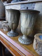 2 mooie antieke Franse medici vaasjes, Antiek en Kunst, Antiek | Woonaccessoires, Ophalen