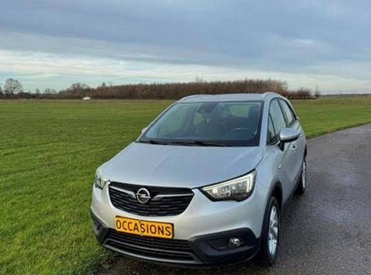 Opel Crossland X 1.2 Turbo 110pk Start/stop 2017 Grijs, Auto's, Opel, Bedrijf, Crossland X, ABS, Adaptieve lichten, Airbags, Airconditioning
