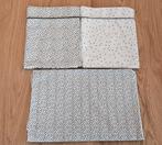 twee wieglakentjes en een ledikantlakentje van mies & co, Ophalen of Verzenden, Zo goed als nieuw, Ledikant