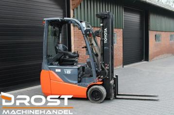 Toyota 8fbekt18 heftruck elektrische triplex sideshift 6498  beschikbaar voor biedingen
