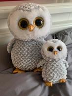 Twee prachtige uilen knuffels, Ophalen of Verzenden, Zo goed als nieuw, Haken, Patroon of Boek