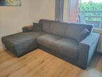 Hoekbank grijs Gemêleerd - chaise longue - MOET WEG, Ophalen, Hoekbank, Driepersoons, Zo goed als nieuw