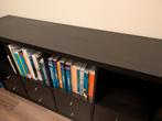Ikea Kallax kast 4x2 zwartbruin met lades, Ophalen