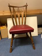 Stoelen jaren 1960 - 1970, Huis en Inrichting, Stoelen, Ophalen, Gebruikt, Twee, Rood