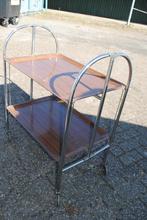 Sixties serveerwagen trolley kastje opklapbaar, Ophalen