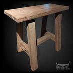 Houten Bankje / Krukje, Huis en Inrichting, Ophalen, Rechthoekig