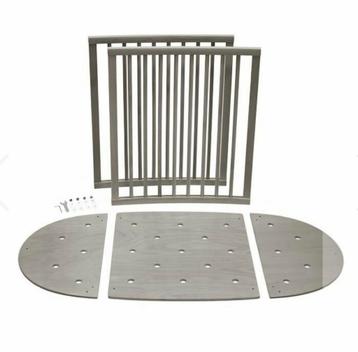 NIEUW Stokke Sleepi V3 UITBREIDINGSSET Hazy Grey beschikbaar voor biedingen
