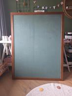 Vintage krijtbord 100x130 cm, Diversen, Schoolborden, Ophalen, Gebruikt, Krijtbord