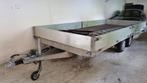 Hapert AL2000 plateau aanhangwagen tandemasser 510 x 220, Auto diversen, Aanhangers en Bagagewagens, Ophalen, Zo goed als nieuw