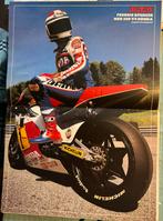 A4 Poster Freddie Spencer Honda NSR 500, Verzenden, Zo goed als nieuw