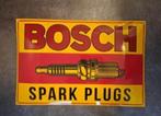 Bosch spark plugs emaillen reclame bord en andere borden, Verzamelen, Merken en Reclamevoorwerpen, Reclamebord, Ophalen of Verzenden