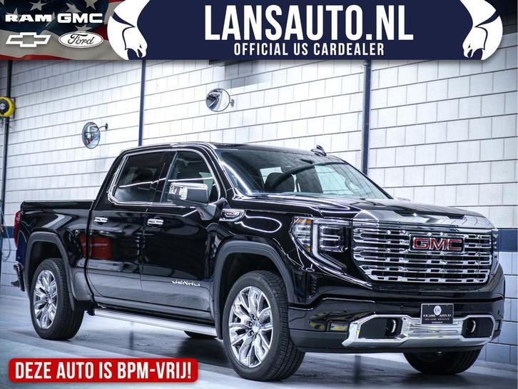 GMC Sierra 1500 Denali | FULL OPTION | 6.2L V8 (bj 2025), Auto's, GMC, Bedrijf, Te koop, Lederen bekleding, Metallic lak, Benzine