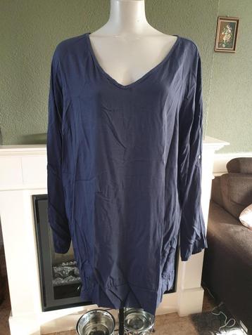 Made in Italy blauwe lange topje top S M 38 40 36 Gratis Ver beschikbaar voor biedingen