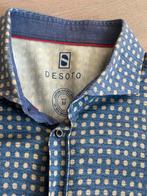 DESOTO BLOUSE M, Ophalen of Verzenden, Gedragen, Blauw, Halswijdte 39/40 (M)