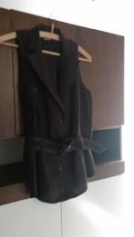 Mooi donkerbruine blouse met ceintuur van Promiss., Promiss, Bruin, Maat 42/44 (L), Ophalen of Verzenden