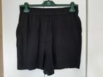 Zgan zwarte linnen korte broek Pieces maat L, Kleding | Dames, Kort, Zwart, Maat 42/44 (L), Ophalen of Verzenden