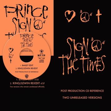 Prince - Sign O' The Times (Unreleased Versions) 3inch CD beschikbaar voor biedingen