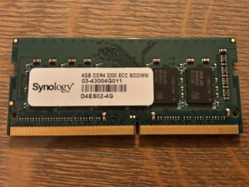 Synology RAM Geheugen - D4ES02-4G (ECC geheugen) beschikbaar voor biedingen