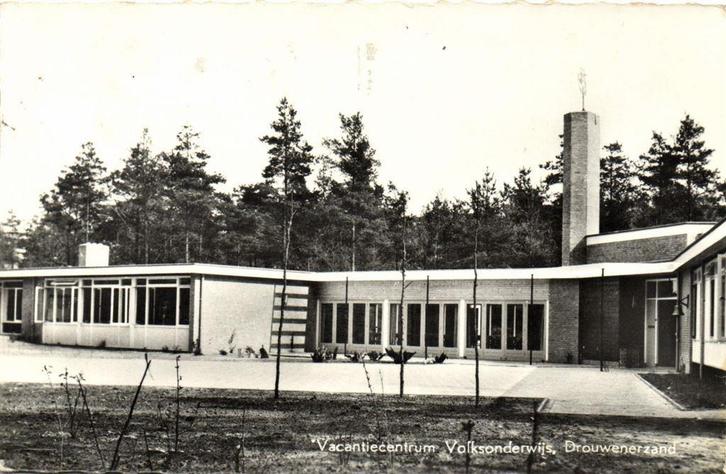Vacantiecentrum Volksonderwijs, Drouwenerzand - 1962 gelopen, Verzamelen, Ansichtkaarten | Nederland, Gelopen, Noord-Brabant, Voor 1920