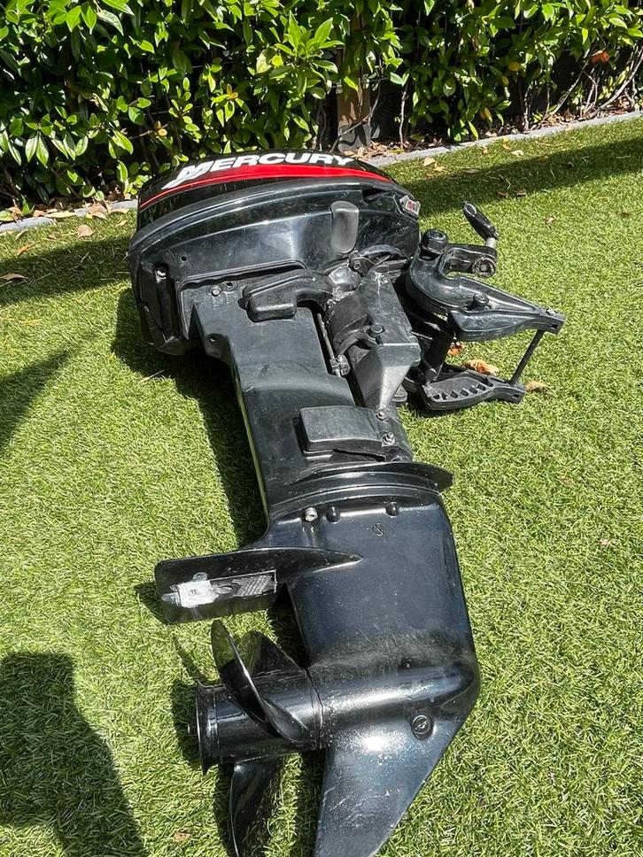 10 pk 2takt mercury vanaf 800 biede, Watersport en Boten, Bootonderdelen, Zo goed als nieuw, Overige typen, Motorboot, Ophalen