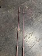 2x 15 kg halter / barbell, Ophalen, Zo goed als nieuw