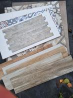 Wand en vloertegels binnen meest 60x60 en houtlook (58,5x14), Doe-het-zelf en Verbouw, Tegels, Nieuw, 60 cm of meer, Keramiek