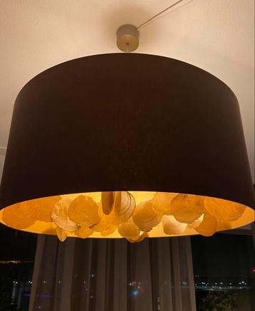 Plafondlamp met stangophanging, 80cm doorsnede beschikbaar voor biedingen
