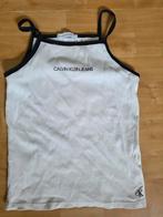 Zeer net weinig gedragen Calvin Klein topje, Wit, Ophalen of Verzenden, Zo goed als nieuw, Calvin Klein