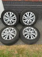 VW Winterbanden 205/55R16 met stalen velg, Ophalen, Gebruikt, 16 inch, Banden en Velgen