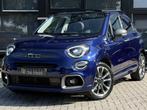 Fiat 500 X 1.5 Hybrid Cabrio Sport Aut ACC Lane Full Option, 1380 kg, Zwart, 4 cilinders, Blauw