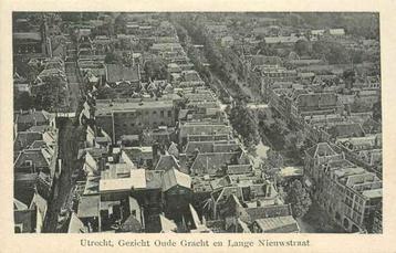 (301-146-005) Utrecht Gezicht Oude Gracht en Lange Nieuwstra beschikbaar voor biedingen