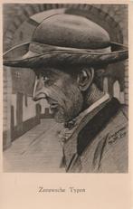 ZEELAND Zeeuwsche Typen Klederdracht 1938, Verzenden, 1920 tot 1940, Gelopen, Zeeland