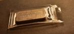 ZILVER BAAR VINTAGE 50 GRAM BLOK DEGUSSA airtide gestempeld, Ophalen of Verzenden, Zilver