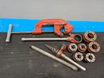 Pijpsnij set Ridgid, Ophalen of Verzenden, Gebruikt