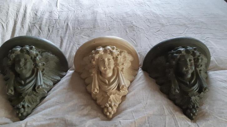 Engelen consoles, Antiek en Kunst, Curiosa en Brocante, Ophalen of Verzenden