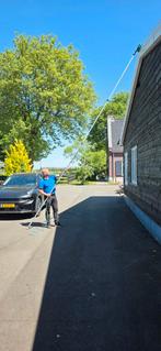 Telescoopsteel ,ramen wassen ca 7mtr werkhoogte, Ophalen