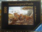 ravensburger puzzel collection exclusive metallic panter, Ophalen of Verzenden, 500 t/m 1500 stukjes, Gebruikt