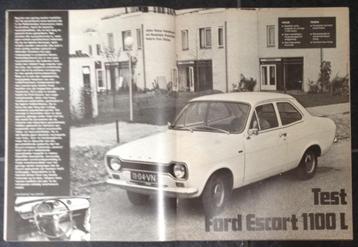 Ford Escort 1 ( 1100 - 1300 ) testen in Autovisie e.a. beschikbaar voor biedingen