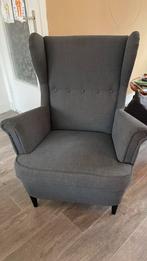Fateuil STRANDMON Ikea - donker grijs, Huis en Inrichting, Fauteuils, Ophalen, Zo goed als nieuw