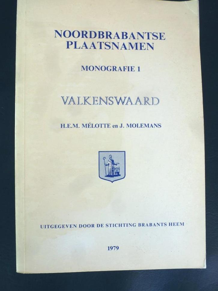 Boek Noordbrabantse Plaatsnamen Monografie 1, Boeken, Geschiedenis | Stad en Regio, Zo goed als nieuw, 20e eeuw of later, Ophalen of Verzenden