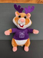 Albert Heijn (Ah) hamster knuffel paars met gewei, Ophalen of Verzenden, Nieuw, Overige typen