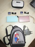 2 Stk. Nintendo DS Lite 1 roze e 1 lichtblauw, Gebruikt, Ophalen of Verzenden, Roze, Met games